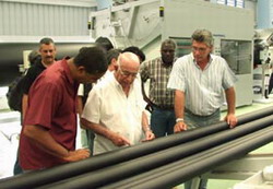  Eastern cuban pipe factory boosts water projects